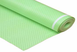 2mm Green IXPE with Hole Foam one side with PE Film